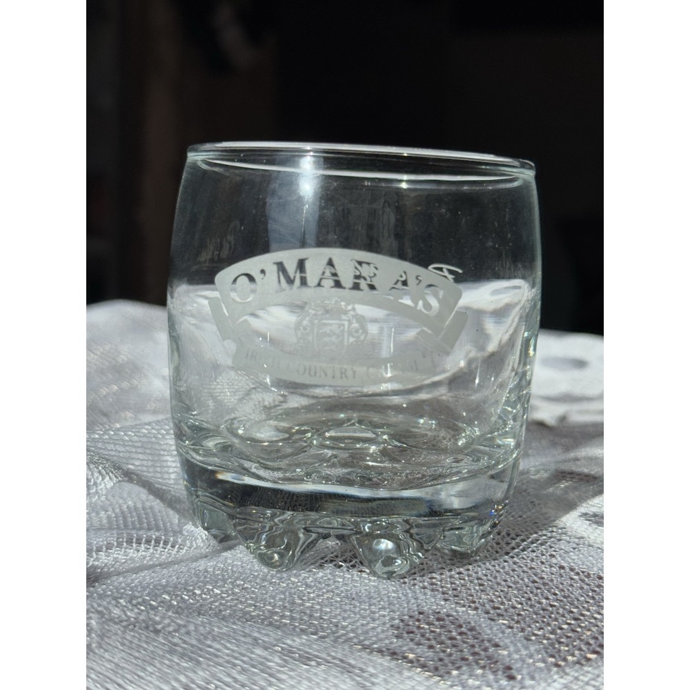 Omara's Irish Country Cream Whiskey Glasses Pat Omara's Signatureβ Glass